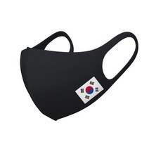 빨아쓰는 태극기 새부리형 마스크, TKBio01.블랙(검정), TKBio01.블랙(검정)