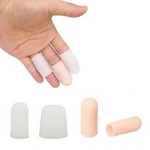 손가락보호골무2p 핑거커버 손가락골 OW+6552EA, 본상품선택, 대-살구
