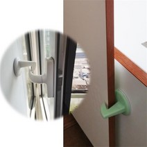 방문손잡이 충격방지 문쿠션 도어범퍼 차량 범퍼가드 긁힘방지, 1개, 그린