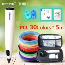 쓰리디펜 3d 스팀펜 pen 당그니 펜 myriwell 저온 프린터 pcl 필라멘트 고품질 안전 무취 3차원 페인팅 30, 펜과 30colors pcl, 협력사
