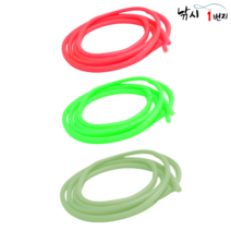 비블랙 T야광튜브 축광튜브 자작채비 1m 2m, 형광, 1개