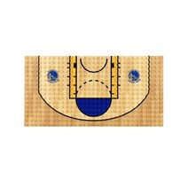 농구대 농구골대 가정용 실내 도시 농구 스탠드 코트 스포츠 스타 카레 3D 건설 MOC 미니 인형 액션 피규어, 01 WHITE