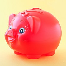 깜찍 돼지저금통 특대형 사은품 인테리어장식 판촉물, 1