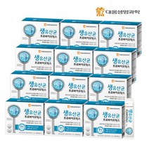 대웅생명과학 생유산균 프로바이오틱스 30포 12박스 12개월분