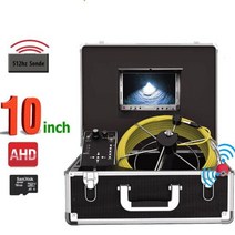 하수구내시경 10 인치 23mm 512hz sonde 송신기 로케이터 파이프 벽 하수도 검사 비디오 카메라 배수관 시스템, 30m+DVR kit