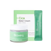 피부 진정 보습 시카 수분 크림 세트 80ml + 2ml x 20스틱 약산성 저자극, 1개