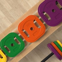 BBEDA 여성 홈트 DIY 조립식 바벨 홈트 힙업 운동기구, 2.5kg원판만 1개