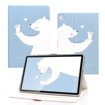 갤럭시탭A 10.1 With S Pen P580 P585 케이스, 스카이 곰