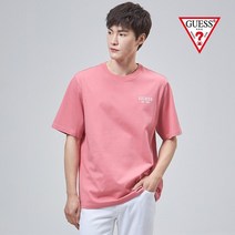 7번 게스 유니 등판 로고 세미오버 CP싱글 반팔티 NM2K0572