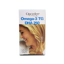 Opceden 오메가-3 TG DHA 250 30s 필수 지방산 산전 및 산후 지원 어린이 뇌 발달 순수 생선 오일 트리글리세라이드 형태 높은 가용성 분자 증류 EPA