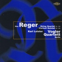 핫트랙스 MAX REGER - STRING QUARTET OP.109 & CLARINET QUINTET OP.146/ VOGLER QUARTETT KARL LEISTER