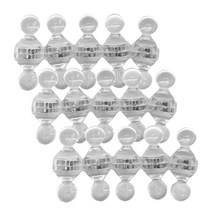 네츄럴파크 초강력 네오디움 투명 스탬프 자석 30p, 15x21