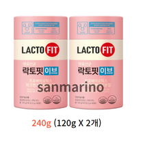 락토핏 이브 유산균 60p, 240g, 10개