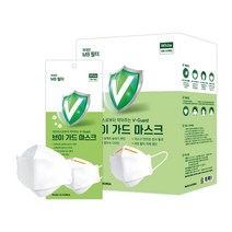 브이가드 마스크 3D MB필터 화이트 대형 50매