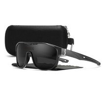 스타일호른 가빈 알파 편광 스포츠 선글라스, C1 무광블랙 + 블랙