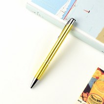 맞춤형 로고 알루미늄 볼펜 텍스트 이름 포함 레이저 각인 학교 교사 선물 중소 비즈니스 용품, 02 02_01 Black