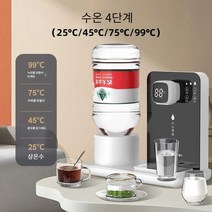 세모담 미니온수기 전기순간온수기 냉온수기 온수기, 심플 화이트