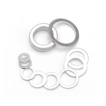 20/100pcs M5 M6 M8 M10 M12 M14 M16 M18 M20 M22 M24 M26 알루미늄 와셔 플랫 링 가스켓 씰 스페이서 패스너, [23] M22x28x1.5mm, [02] 100pcs