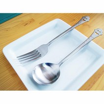 귀여운표정 파스타용 스텐 스푼 포크 예쁜티스푼쇼핑몰 주방소품