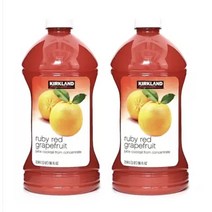 커클랜드 시그니춰 홍자몽주스 2.84L x 4 / 달지 않으면서도 진한 홍자몽