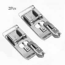 두꺼운 직물 오버록 노루발 Juki 가수 형제 국내 다기능 재봉틀 부품 5BB5950 2 개, [02] 2Pc 3 Locking