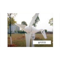 풍력발전기 400W/ 소형 가정용 자가 발전 발전기/ 400와트/ 차량용/ 선박용/ 신재생에너지 [당일발송], 발전기 + 풍력 컨트롤러