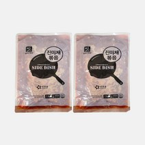 진미채볶음 오징어채볶음 아워홈 1kg X 2개, 1개