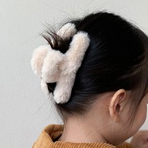 다왕 uZZ790 보들 반머리 집게핀