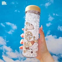 친환경 마이프렌드마카다 에코젠 보틀 500ml 투명텀블러 아이스텀블러 가벼운텀블러