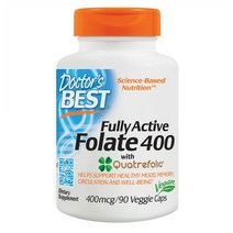 닥터스베스트 활성엽산 엽산 활성형 사백미리 구십정