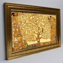 NEW캔버스명화 대형 그림액자 자체제작 인테리어 엔틱몰딩 클림트 작품, 16 아르장퇴유 개양귀비꽃