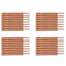 용접 니들 산화알루미늄 3Mm 편심 막대 32 개 펜 브레이징 배터리 니켈, Copper, 01 Copper