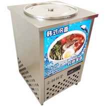 살얼음만들기 사리냉각기 동치미 냉면 업소용 1구, 대형+선반