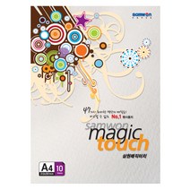 삼원특수지 매직터치 180g A4머메이드지 백색 10매입, 단품