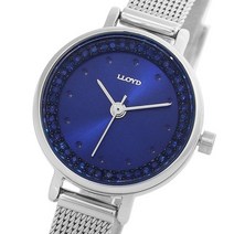 로이드 봄트렌디 네이비 풀스톤 시계 LL2G19406ISS