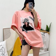 세라제이 체스베리 박스핏 롱 반팔티셔츠