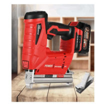 고출력 콘크리트 타카 타정기 전기 타카총 충전식, 422타카 + 배터리2