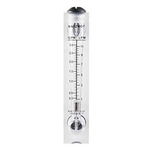 BNYZWOT Tubig Liquid Daloy ng Metro Flowmeter 1/2 PT Thread M-15 0.3-3GPM 1-11LPM, 1