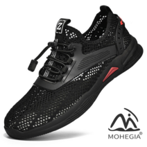 MOHEGIA 메시 통기성 운동화 남성 운동화 남성 2022 년 새 여름 캐주얼 중공 탈취제 라이트 메쉬 신발 남성