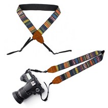 미러리스스트랩 DSLR 캐논 소니 니콘 카메라 넥 스트랩 목걸이 끈 줄, 1개
