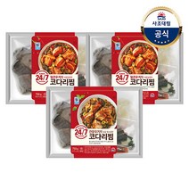 [사조대림] [대림냉동] 대림선 우거지 코다리찜 750g x3개 /간장/얼큰/냉동밀키트/간, A/B/C/형:간장3개{A}