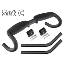 카본 미니 TT바 트라이 애슬론 핸들바 로드자전거 에어로 U바 철인3종 tt 핸들 바 자전거 구성 요소 로드 바이크 타임 트라이얼 매트 마감 레스트 바 로드 바이크 ud 탄소, 1-420mm