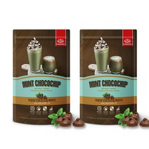 까로망 민트초코칩 파우더 500g (2개세트), 단품
