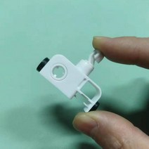 블라인드 수직 창 블라인드 스템 및 홀더 개 흰색 패키지 처리 하드웨어 커버