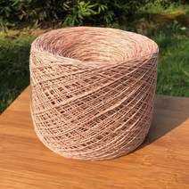 파피루스 여름실모자 코바늘 뜨개실 종이실 라피아 왕골 가방실, 26.연핑크(라인)