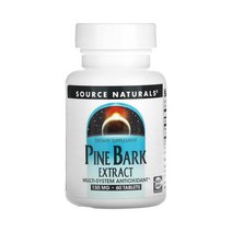 소스내추럴 Pine Bark Extract 150 mg 60정 피크노제놀 소나무껍질