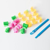 간편 집에서 헤어펌 하는 웨이브컬 셀프파마 긴머리 헤어롤 웨이브세팅기 짧은머리, A세트