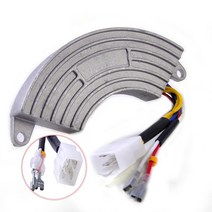 발전기 소형발전기 캠핑용발전기 비상용 6.5kw 자동 발전기 AVR 전압 조정기 정류기 4 핀 포트 디젤 가솔린, 한개옵션0