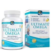 노르딕 얼티메이트 오메가3 1280mg 레몬맛 피쉬젤라틴 소프트젤 60개입 90개입, 60개