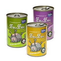테비 또또캔 고양이간식 참치 400g, 3종 혼합, 12개